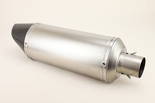280mmカーボンエンドサイレンサーZRX1100 GPZ900R ZX-9R ZZR1400 ZX-11 ZRX1200 ゼファー1100 ZRX400 ZZR400 GPZ400F ZX-10R ZZR1100 12R