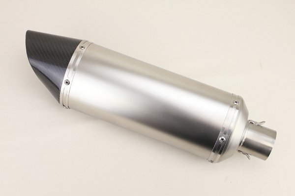 280mmカーボンエンドサイレンサーZRX1100 GPZ900R ZX-9R ZZR1400 ZX-11 ZRX1200 ゼファー1100 ZRX400 ZZR400 GPZ400F ZX-10R ZZR1100 12R