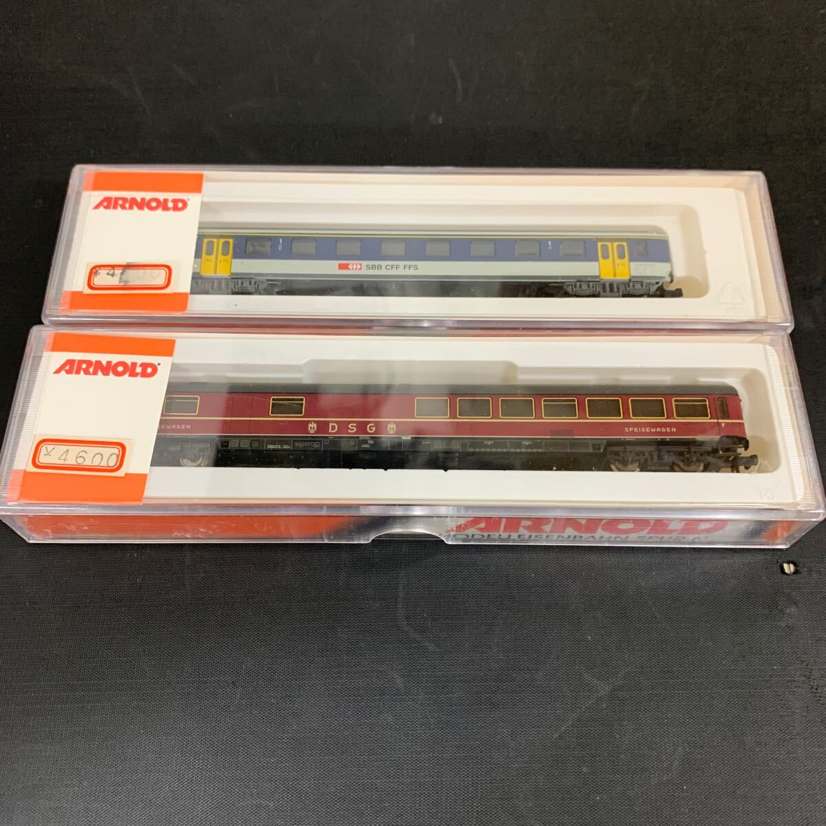 1円〜 鉄道 車両 客車 鉄道模型 Nゲージ ARNOLD アーノルド ドイツ製 #3954 #3106 外国車輌 セット　K4001