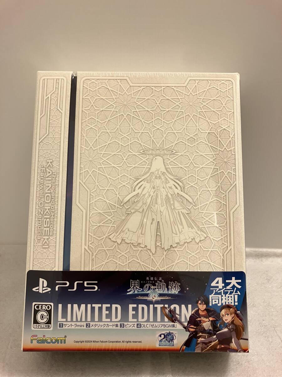 買得 【未使用】 falcom DLC付 日本ファルコム Edition-』リィン -Limited 限定版 Zemuria- -FarewellO 界の軌跡 PS5『英雄伝説 PS5ソフト