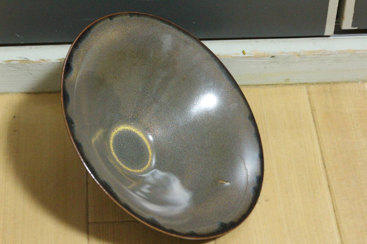  поручение распродажа! первый груз Tang предмет прекрасный товар юг Song чёрный .. обжиг в печи серия ...... чай . маленький . низ пара высота шт. данный .. обжиг в печи чашка чайная посуда калибр 15cm China художественное изделие жарение предмет керамика G