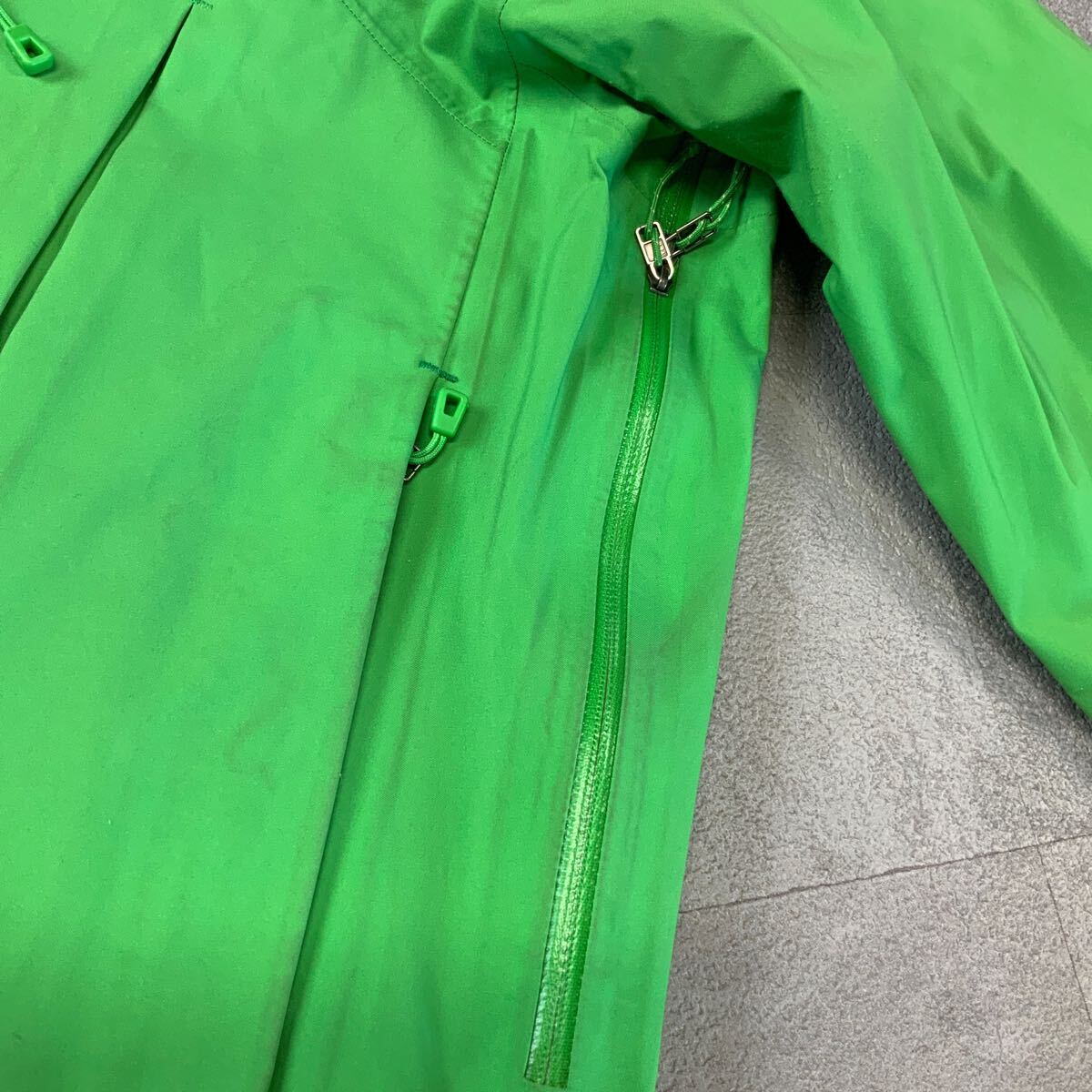 patagonia パタゴニア クライミングジャケット マウンテンパーカー メンズ S グリーン アウトドア キャンプ 登山 脇下ジッパー