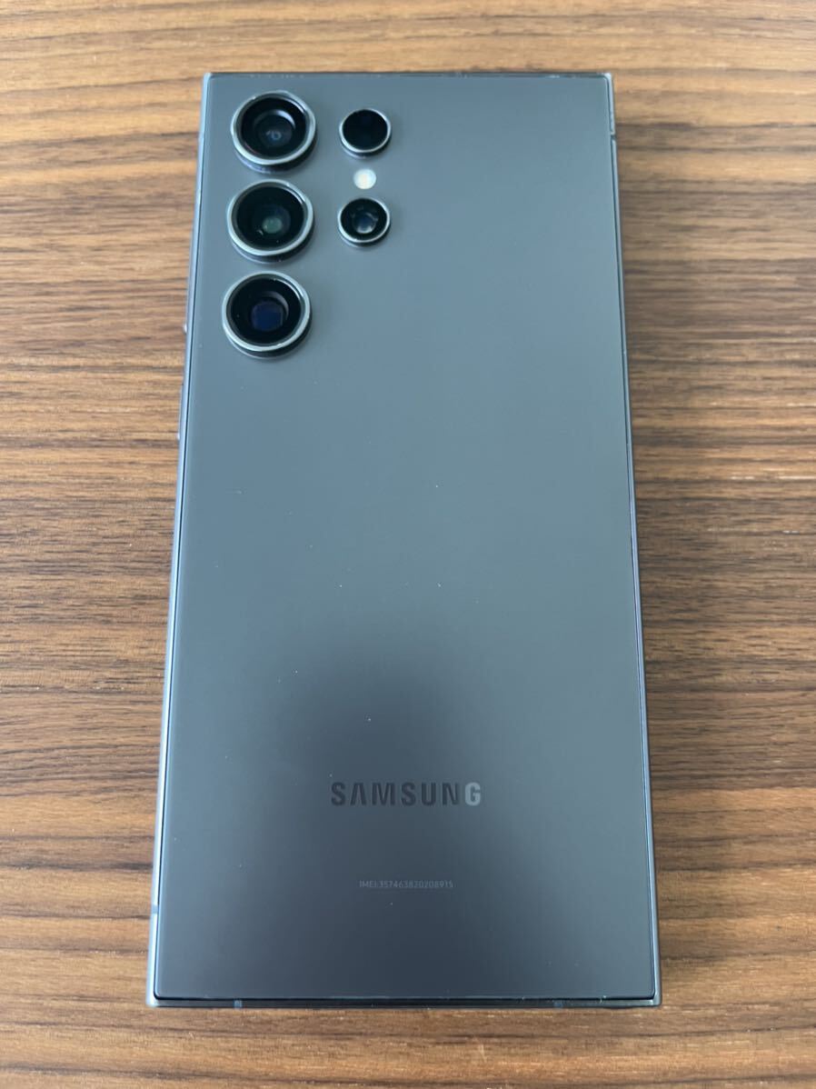 Samsung Galaxy S24 Ultra Titanium Black チタニウムブラック Samsung Galaxy S24 Ultra Titanium Black チタニウムブラック