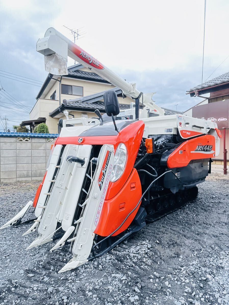 ★クボタ★コンバイン★ARN445★45馬力★186時間★4条刈★デバイダー付き★★