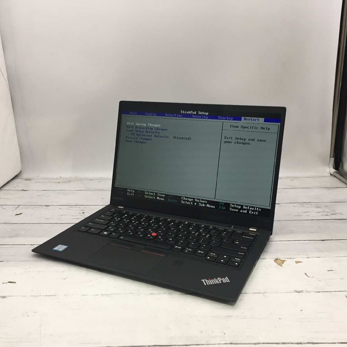 Lenovo ThinkPad X1 Carbon 20K3-S11H00 Core i7 6600U 2.60GHz/16GB/256GB(SSD) 〔A0723〕