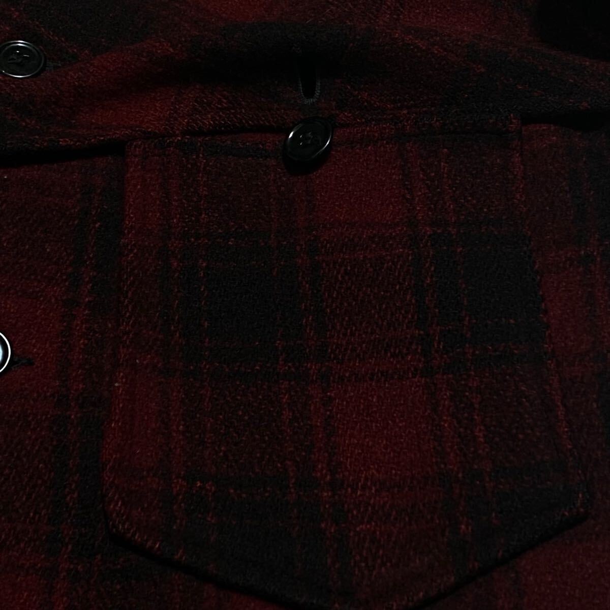 40's SPORTCLAD シャドーチェック ウール ダブルマッキーノ 40's SPORTCLAD シャドーチェック ウール ダブルマッキーノ