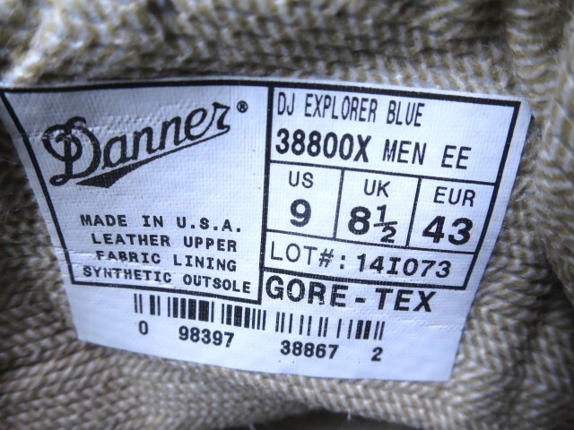 Danner EXPLORER ダナー エクスプローラー US 9 EE 27cm 白タグ Danner EXPLORER ダナー エクスプローラー US 9 EE 27cm 白タグ