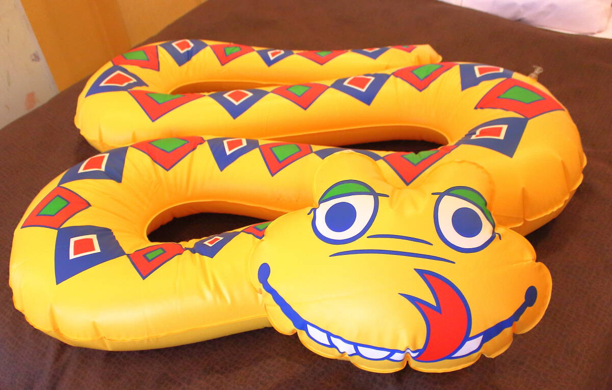 SUNCO製 INFLATABLE SNAKE 空気ビニール 匿名配送 開封済み使用品 SUNCO製 INFLATABLE SNAKE 空気ビニール 匿名配送 開封済み使用品
