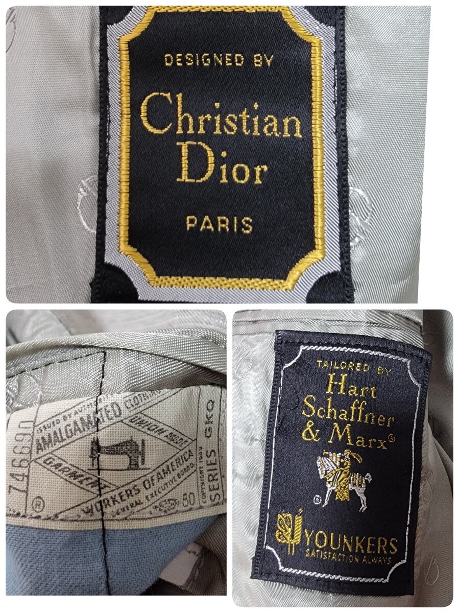 希少】70S ユニオンメイドタグ Christian Dior クリスチャン 希少】70S ユニオンメイドタグ Christian Dior クリスチャン