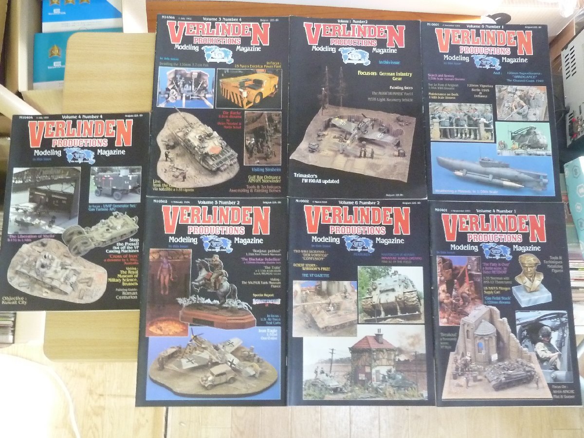 洋書（英語）雑誌７冊 バーリンデン VERLINDEN 24-9-114