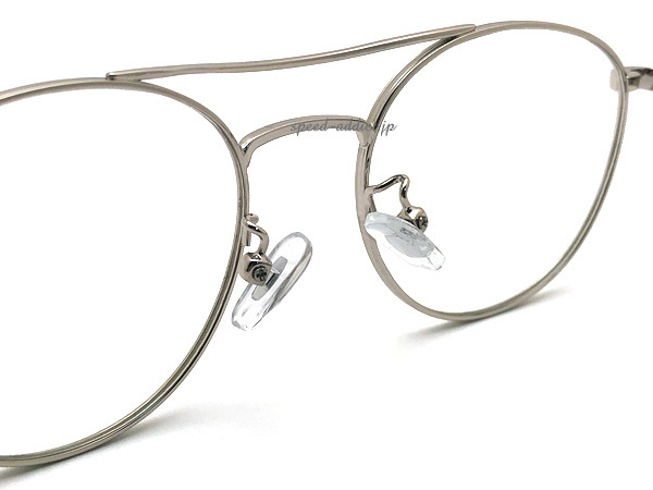 W BRIDGE BOSLLINGTON SUNGLASS SILVER × CLEAR/ двойной Bridge Boss Lynn тонн солнцезащитные очки two Bridge раунд type date очки retro sharp маленький .