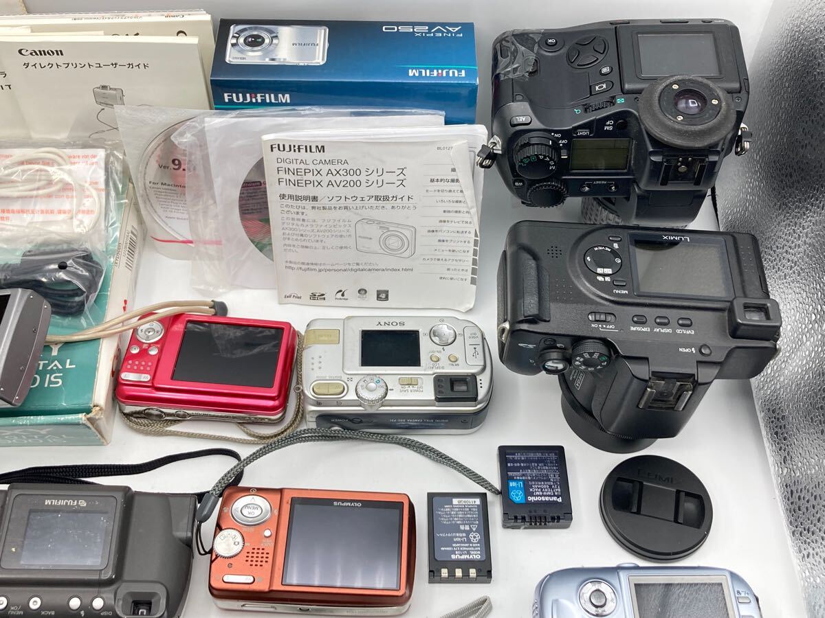 デジタルカメラ等まとめ売り Yahoo!オークション - まとめ17点 デジカメまとめ コンパクト