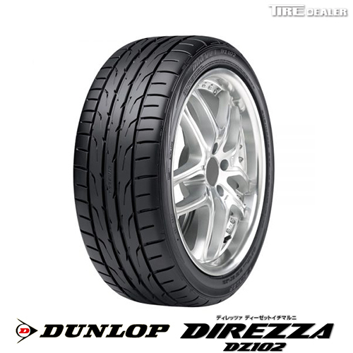 ダンロップ 225/40R18 88W DUNLOP DIREZZA DZ102 サマータイヤ