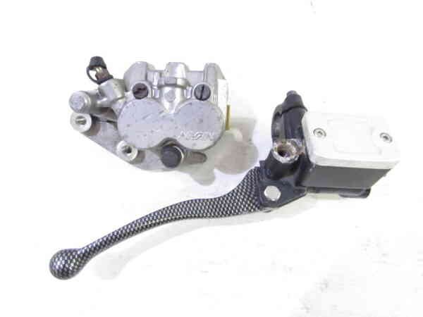 ZEXT FTR223 MC34 社外製マスター蓋付 純正 フロントブレーキSET 固着なし 検※ FTR250 FTR223D XR230 CB223S 143C28