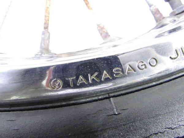 ZEXT ST250 NJ4AA очень популярный!! TAKASAGO оригинальный переднее колесо изгиб нет паз иметь шина есть осмотр * ST250E Glass Tracker Big Boy N 142K06