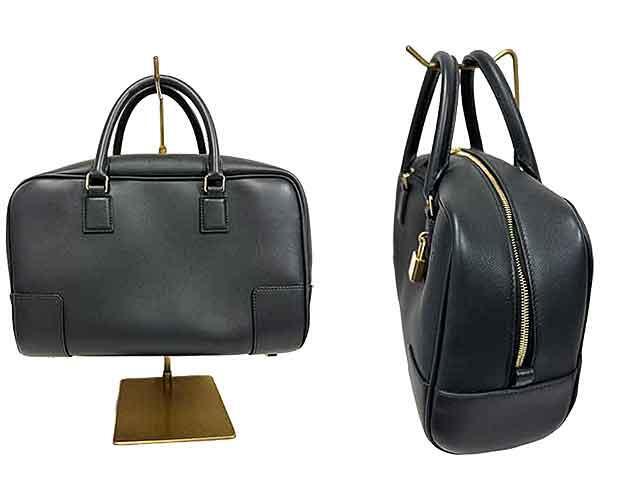中古】LOEWE ロエベ バッグ ショルダーバッグ ブラック AMAZONA 中古】LOEWE ロエベ バッグ ショルダーバッグ ブラック AMAZONA