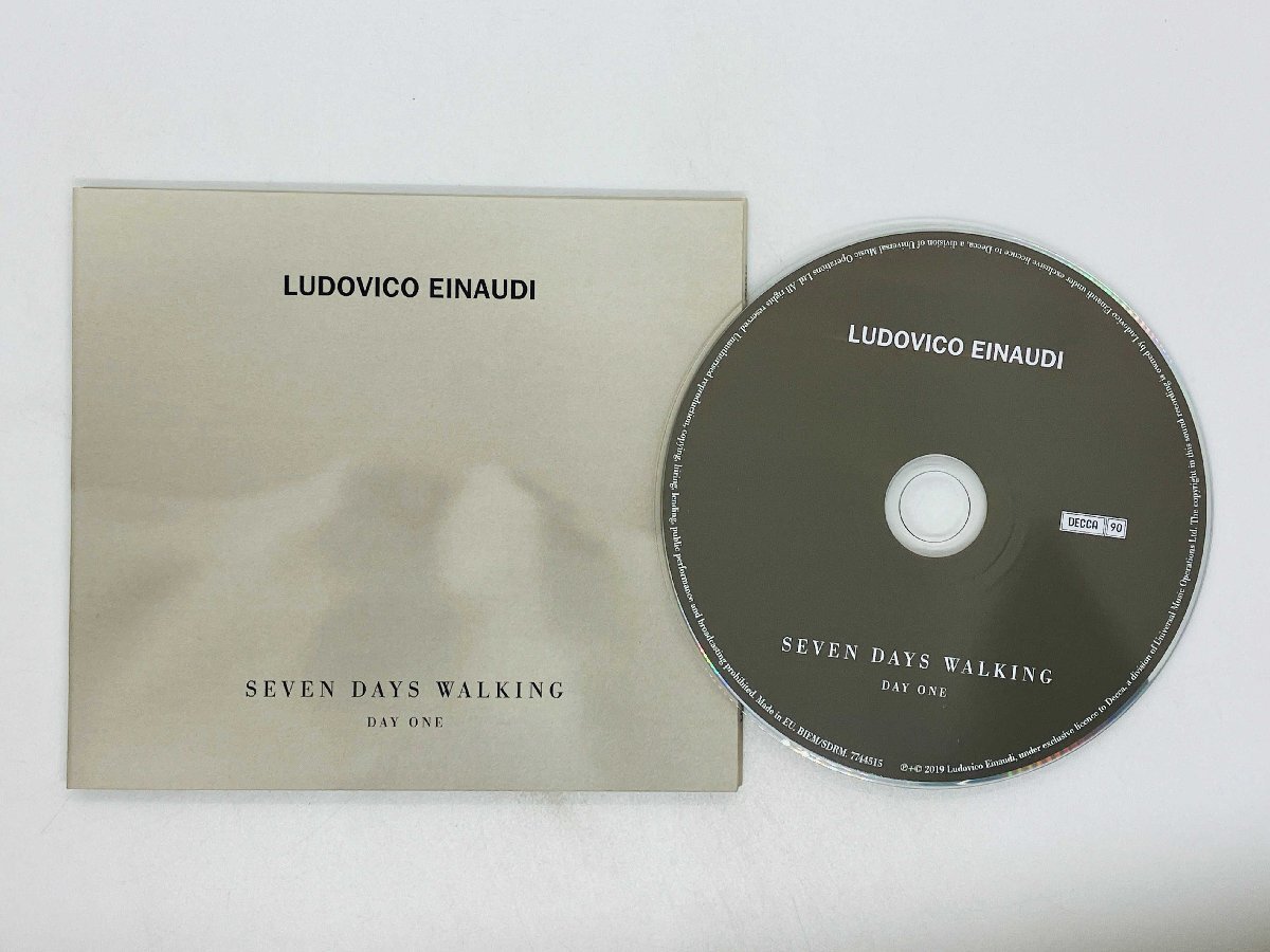 即決CD ルドヴィコ・エイナウディ / Ludovico Einaudi / SEVEN DAYS WALKING DAY ONE / 紙ジャケット仕様 7744515 H02