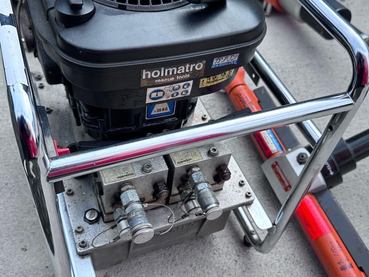 holmatro 6点セット 解体 レスキュー 油圧工具 ホルマトロ holmatro 6点セット 解体 レスキュー 油圧工具 ホルマトロ