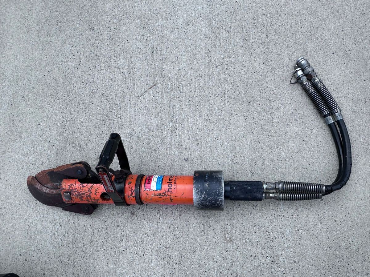 holmatro 6点セット 解体 レスキュー 油圧工具 ホルマトロ holmatro 6点セット 解体 レスキュー 油圧工具 ホルマトロ