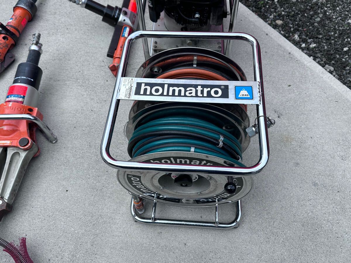 holmatro 6点セット 解体 レスキュー 油圧工具 ホルマトロ holmatro 6点セット 解体 レスキュー 油圧工具 ホルマトロ