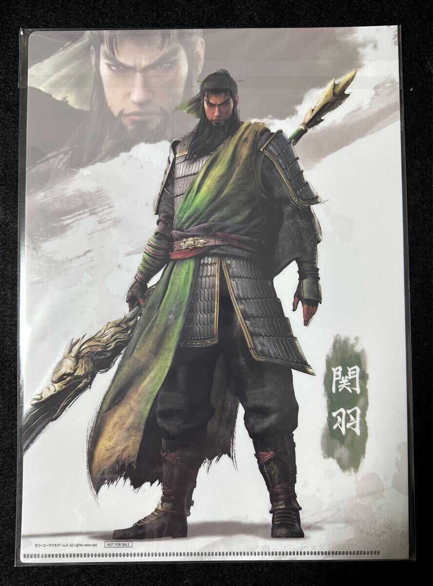 【同梱可】TGS2024 東京ゲームショウ 真・三國無双 ORIGINS クリアファイル 関羽 TGS 2024