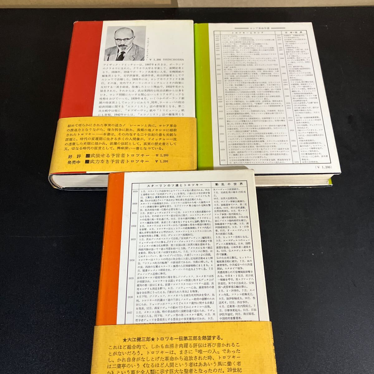 Yahoo!オークション - トロツキー伝・3部作『 武装せる予言者