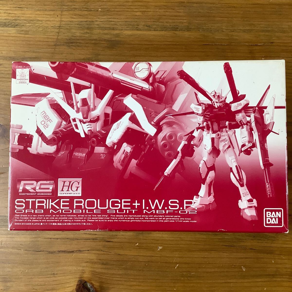 ＲＧ 1/144 ストライクルージュ＋ＨＧ 1/144 Ｉ.Ｗ.Ｓ.Ｐ. 未組立