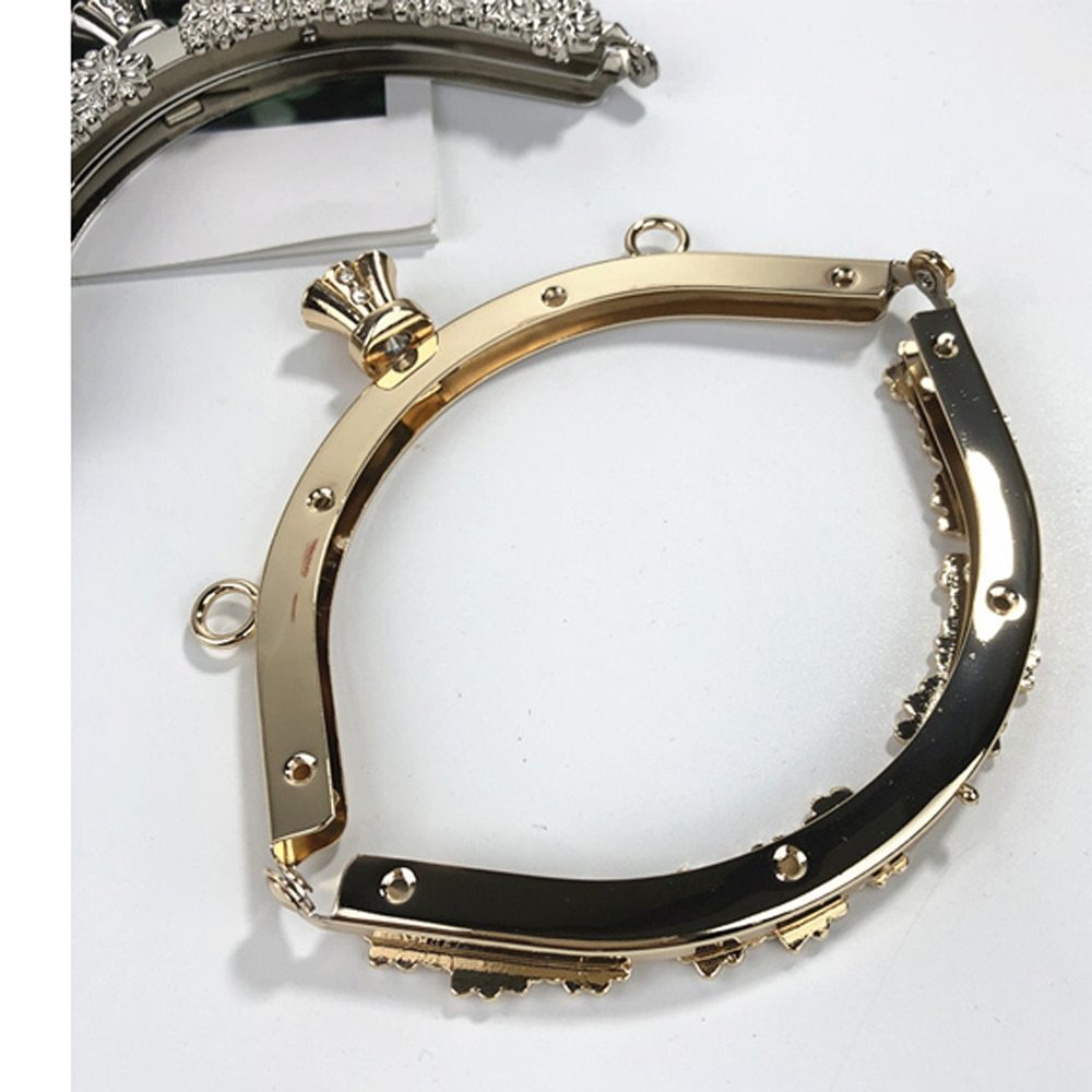 LDL604# がま口 金具 口金 ハンドメイド アンティーク バッグ 財(cái)布 ポーチ 手蕓 ヴィンテージ きらきら かわいい