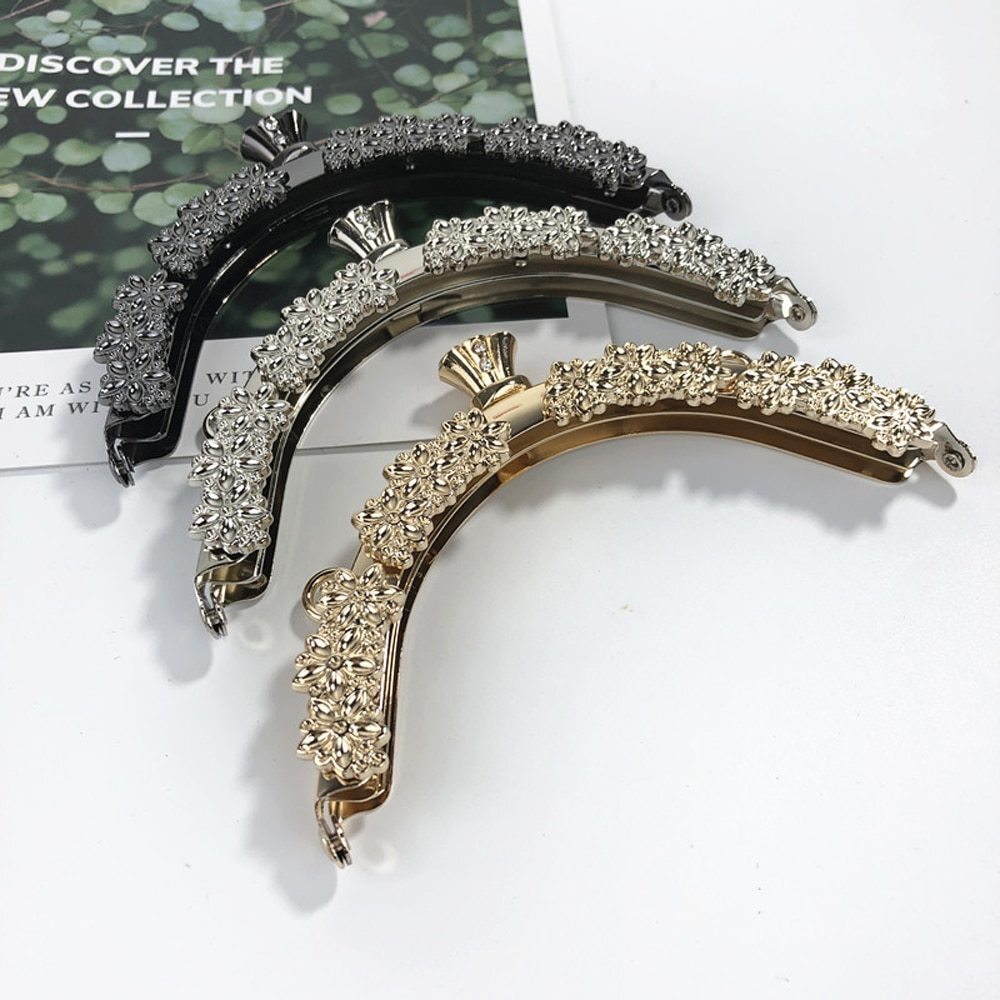LDL604# がま口 金具 口金 ハンドメイド アンティーク バッグ 財(cái)布 ポーチ 手蕓 ヴィンテージ きらきら かわいい