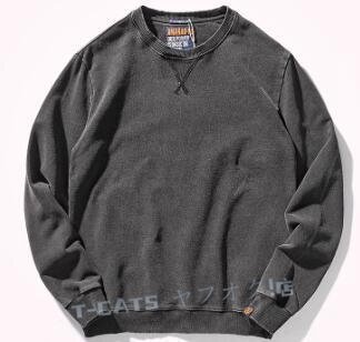 ☆新品グッドオールドスタイル アメリカン インディゴ ヘヴィブリーチ ヴィンテージ モデル スウェット 藍染 M?3XL 大きいサイズブラック
