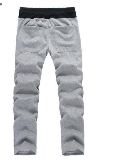 LDL3444# sweat men's thick sweat pants sport top and bottom set casual autumn winter protection against cold jersey plain simple room wear reverse side nappy with a hood 