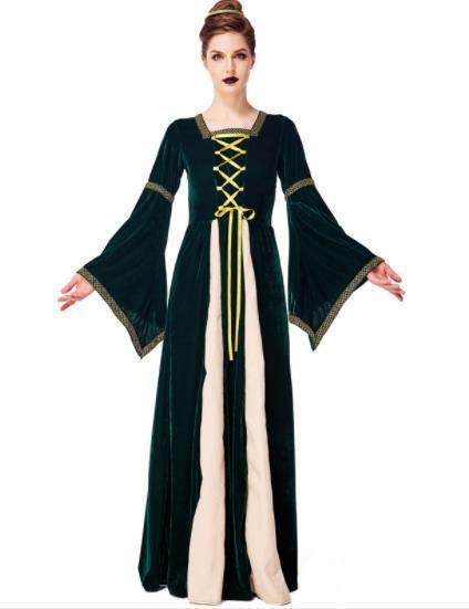 CSN282#レディース 中世ヨーロッパ貴族　ワンピース　仮裝　コスプレ　衣裝 ハロウィン　イベント