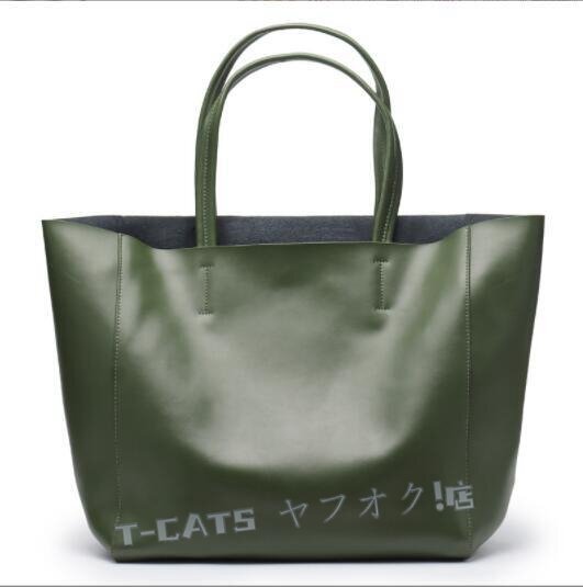 新品☆本革 イタリアン メンズ トートバッグ バック 鞄 カバン 牛革 A4 ワイン ボルドー 緑