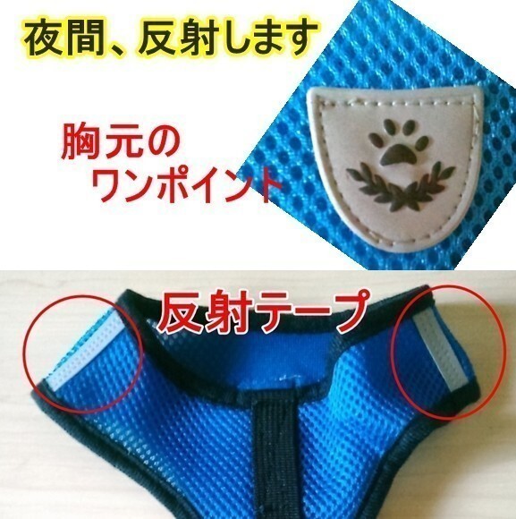 LDL2624# 胴輪とリードのセット バックルで著脫が簡単?小型犬 中型犬 ペット【M】黒