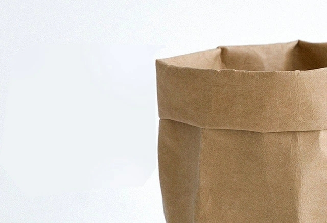 LDL1684# средний бумажная сумка бардачок горшок покрытие серый / чёрный / натуральный 