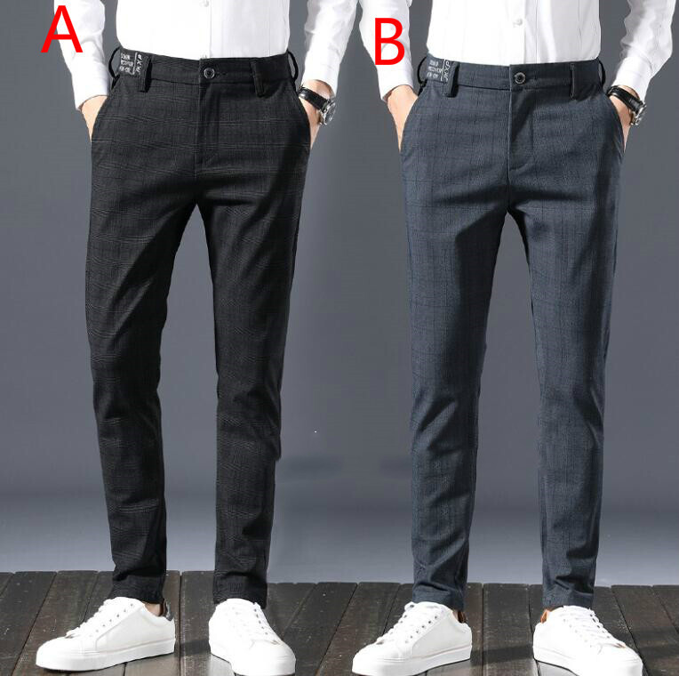 LDL2439# 秋冬　メンズ チノパン チノパンツ　ストレッチ スラックス　カジュアルパンツスキニーパンツ　紳士ワークパンツ スリムｗ28-ｗ3