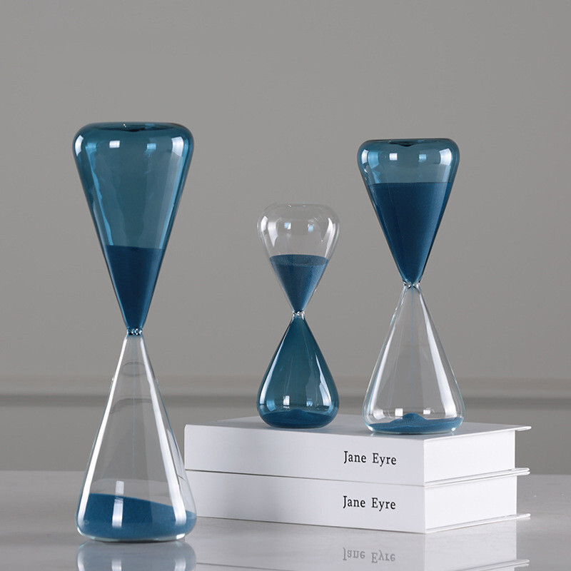 LDL2597# большой размер простой * песочные часы украшение произведение искусства интерьер украшение мелкие вещи оборудование орнамент симпатичный часы примерно 60 минут 