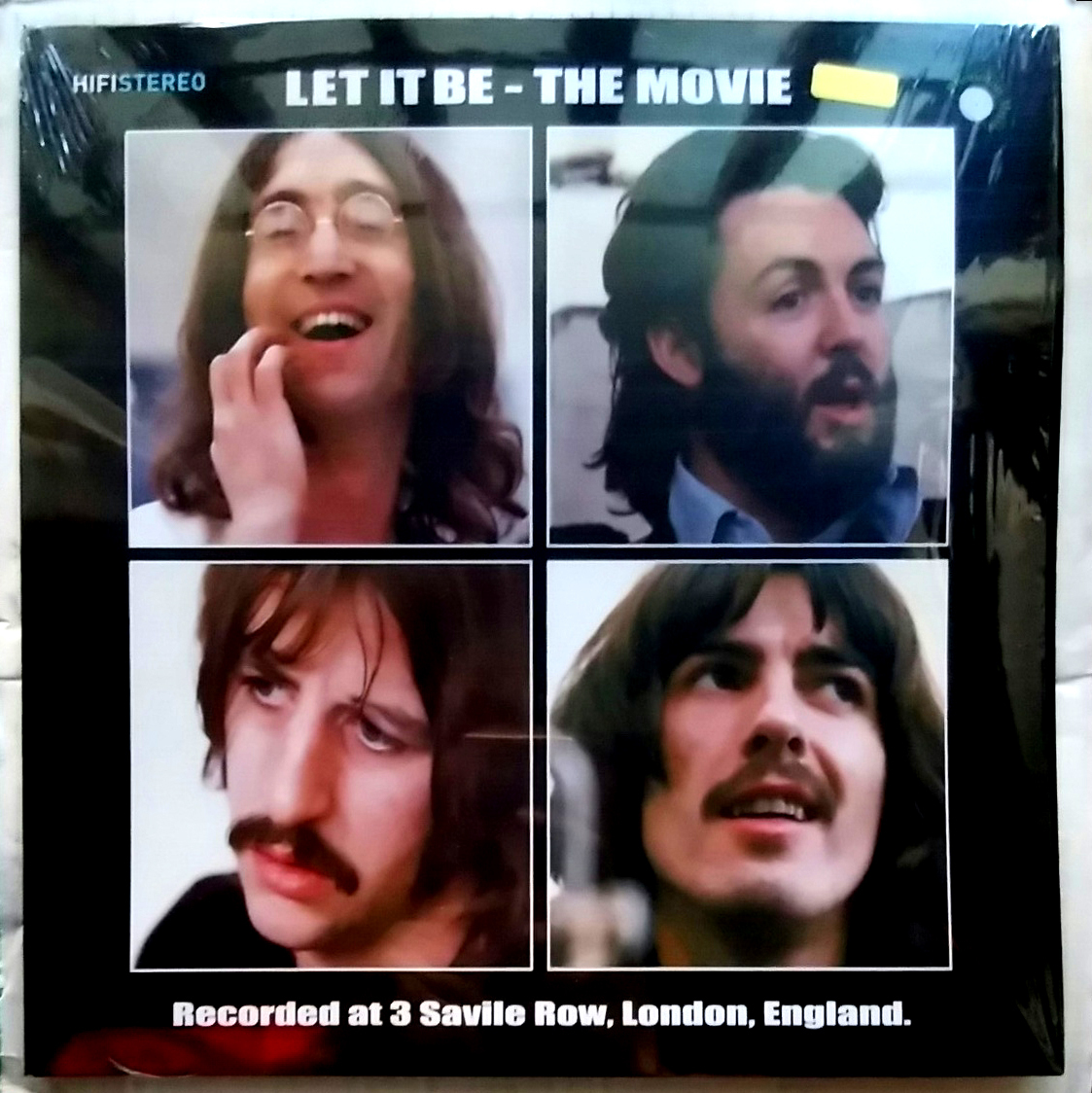 THE BEATLES/ LET IT BE - THE MOVIE (Marble Coloured Vinyl 1LP) 