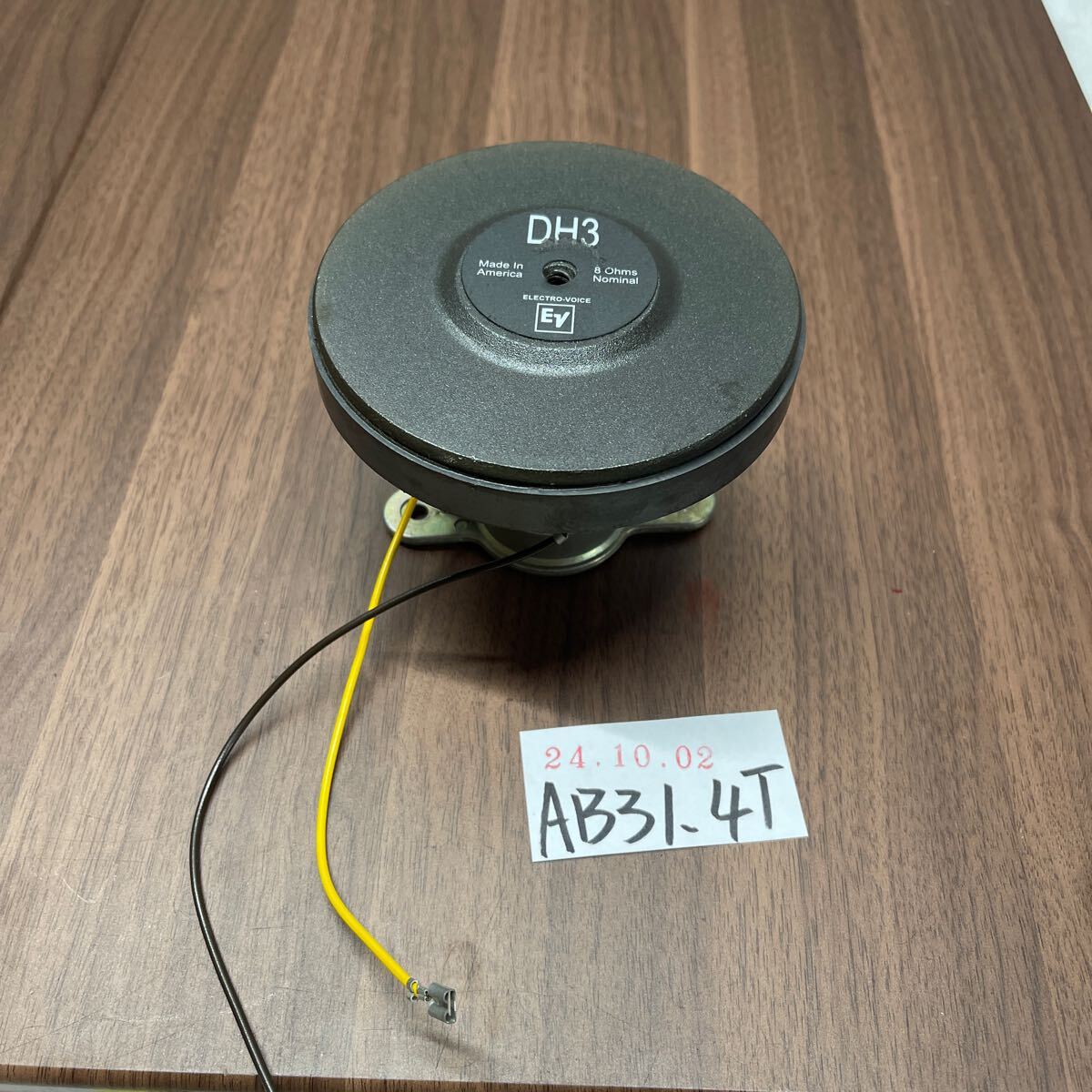 [AB31_4T]Electro-Voice электро voice EV DH3 8Ω America производства Driver высокочастотный динамик 1 шт только (241003)