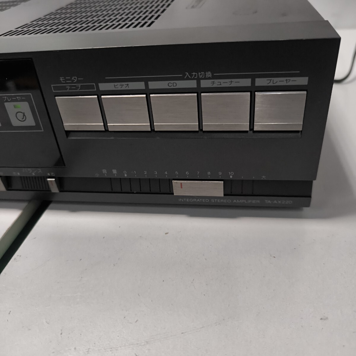 [2FV413]SONY Sony основной предусилитель TA-AX220 электризация проверка только (241009)