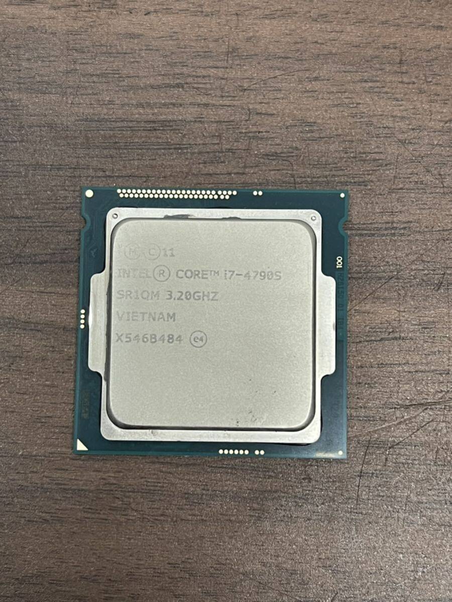 「1FX」intel Core i7-4790S 3.20GHz SR1QM LGA1150 良品インテル（241009）