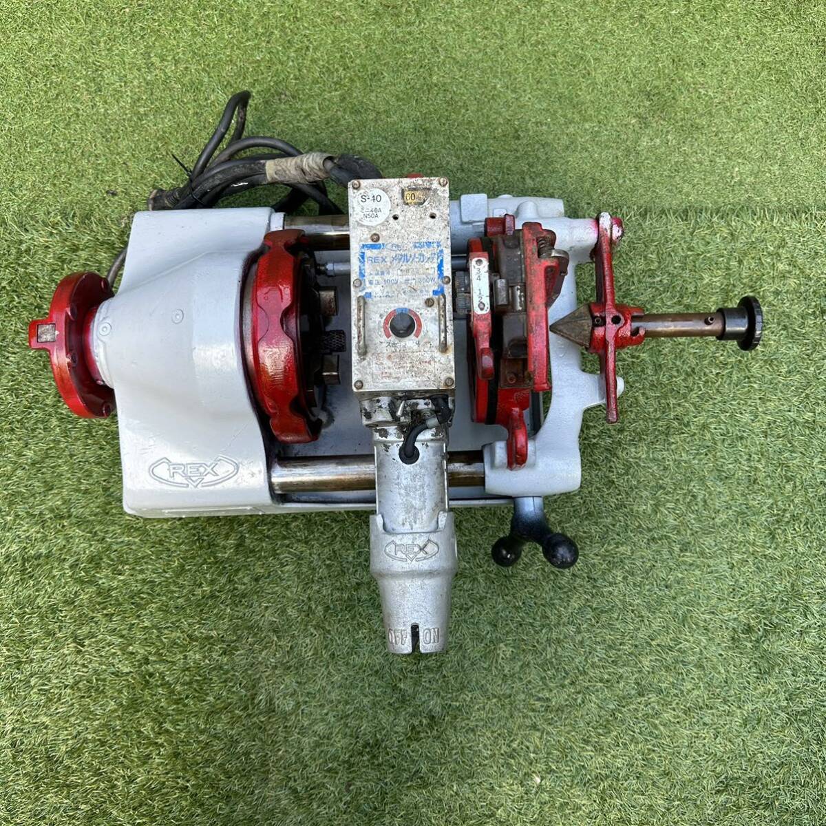 H890☆ 直接取引大歓迎 REX レッキス ねじ切り機 パイプマシン H890☆ 直接取引大歓迎 REX レッキス ねじ切り機 パイプマシン