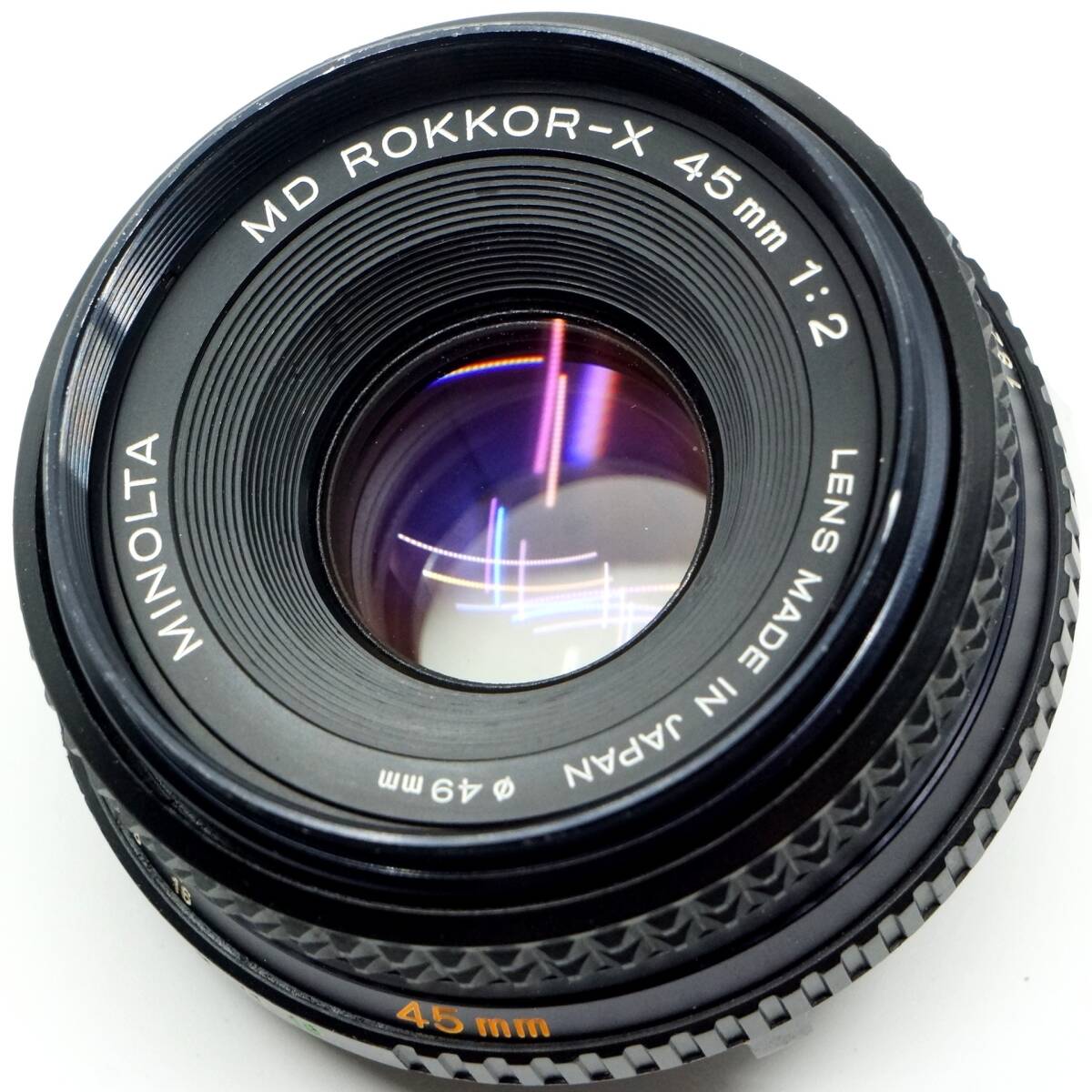 MINOLTA MD ROKKOR-X 45mm F2 ミノルタ MDロッコールX 準パン MINOLTA MD ROKKOR-X 45mm F2 ミノルタ MDロッコールX 準パン