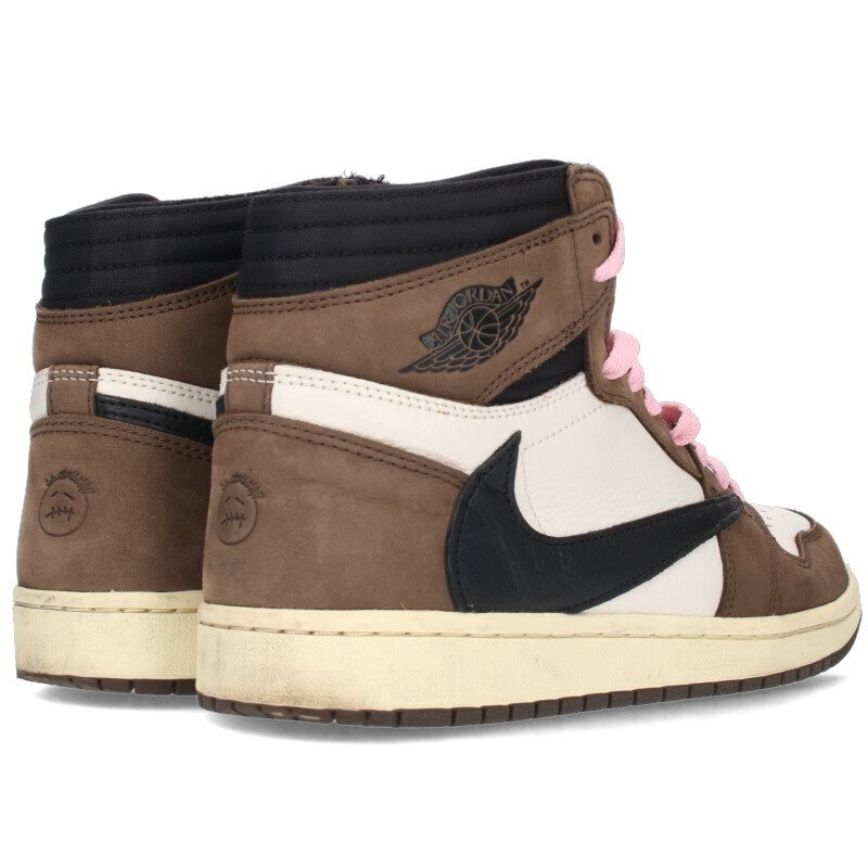  Nike NIKE AIR JORDAN 1 HIGH OG TS TRAVIS SCOTT CD4487-100 size :26.5cm air Jordan 1 high o-ji- sneakers used HJ12