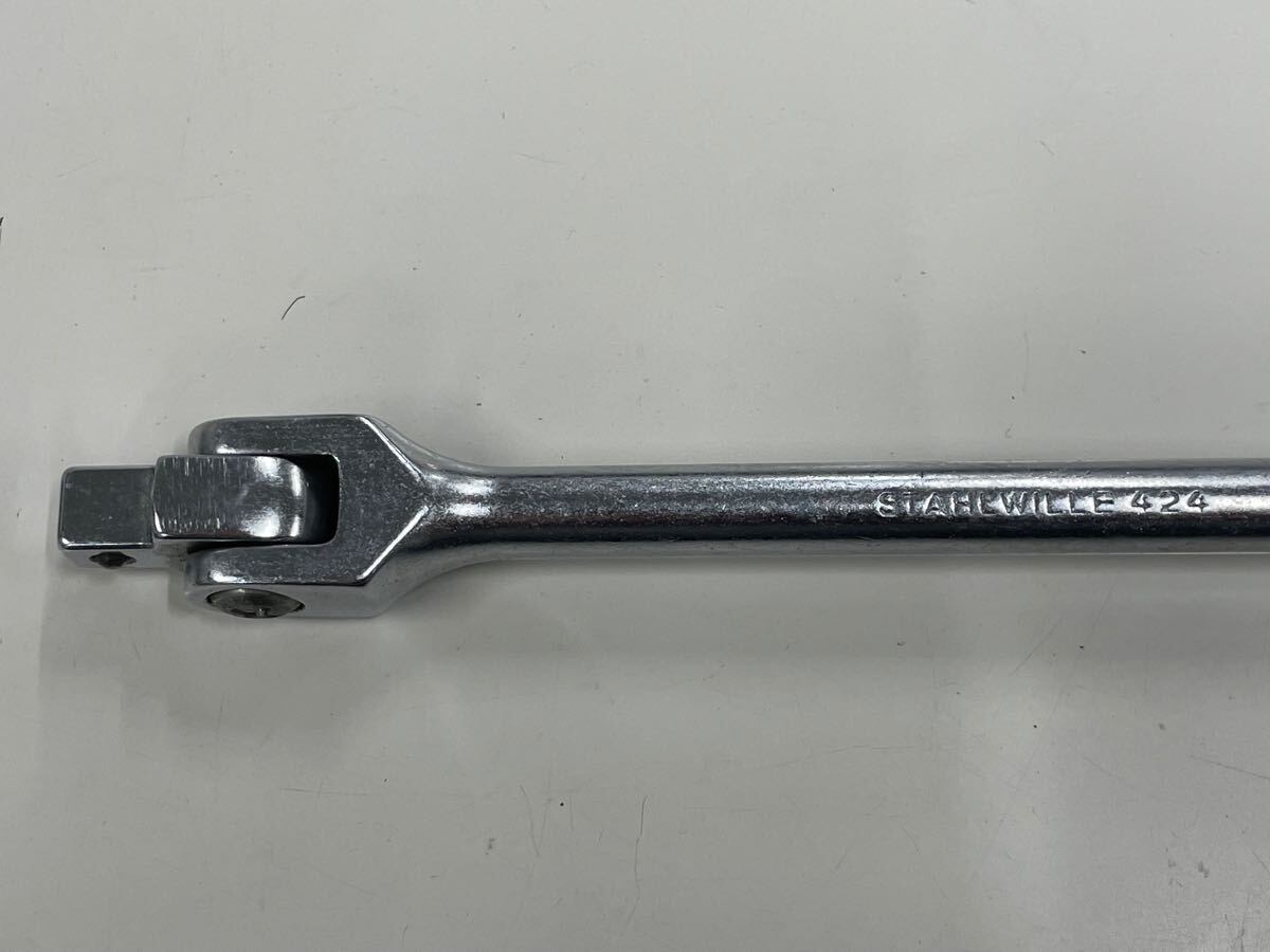 STAHLWILLE(スタビレー) 424 (3/8SQ)スピンナーハンドル STAHLWILLE(スタビレー) 424 (3/8SQ)スピンナーハンドル