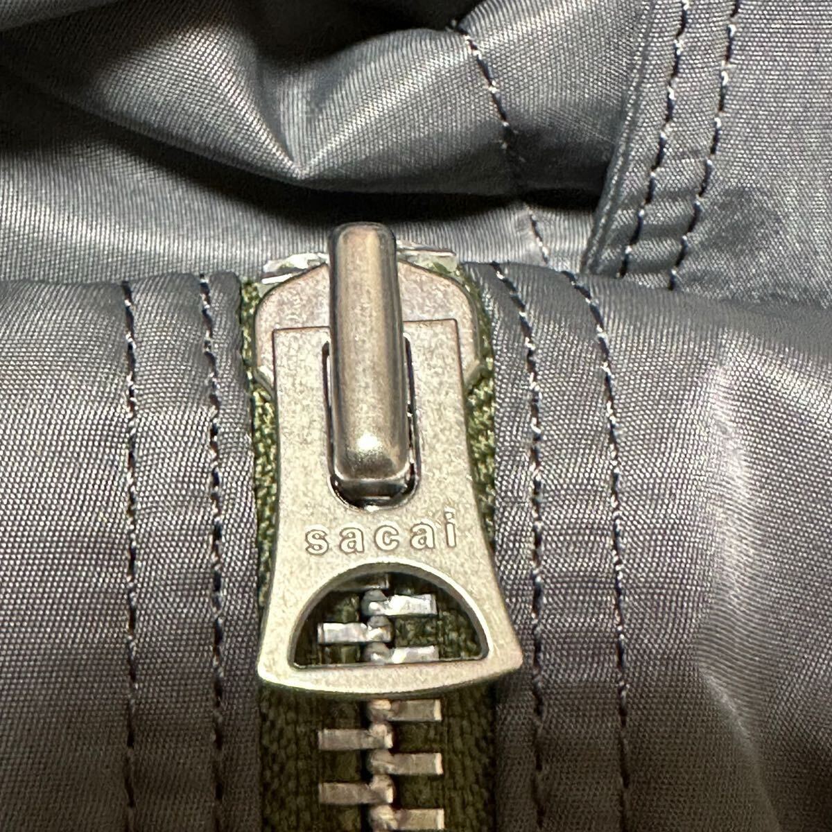 未使用品 23AW sacai×PORTER Delivery Pocket Bag GRAY×KHAKI 未使用品 23AW sacai×PORTER Delivery Pocket Bag GRAY×KHAKI