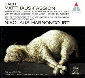 Bach:St. Matthew Passion (enhanced CD with full autograph score)/Bach(アーティスト),Pregardien(アーティスト),Henschel(ア