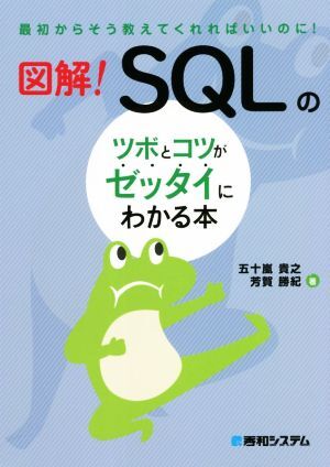 図解！SQLのツボとコツがゼッタイにわかる本 最初からそう教えてくれればいいのに！/五十嵐貴之(著者),芳賀勝紀(jì)(著者)