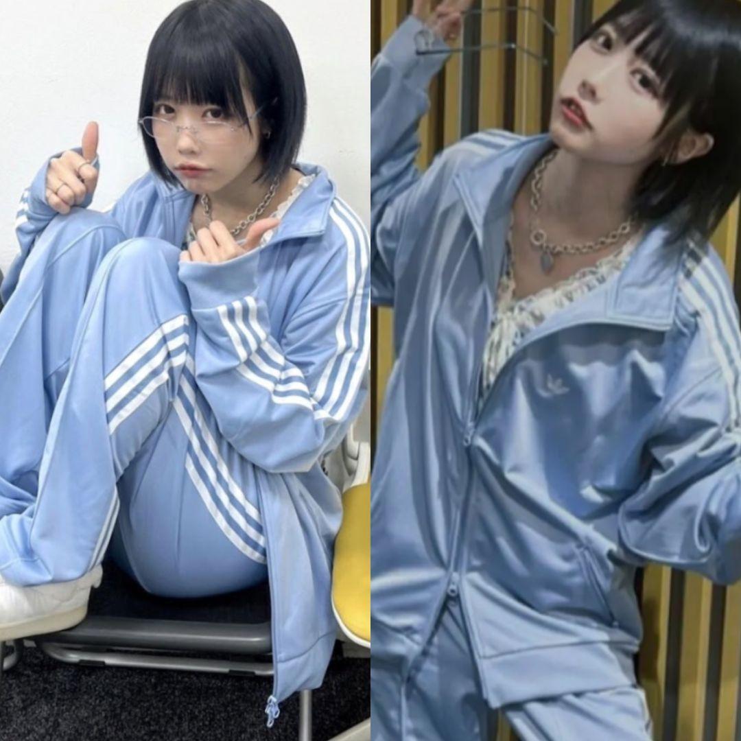 常田大希着 ビックサイズアディダスベッケンバウアートラック 常田大希着 ビックサイズアディダスベッケンバウアートラック