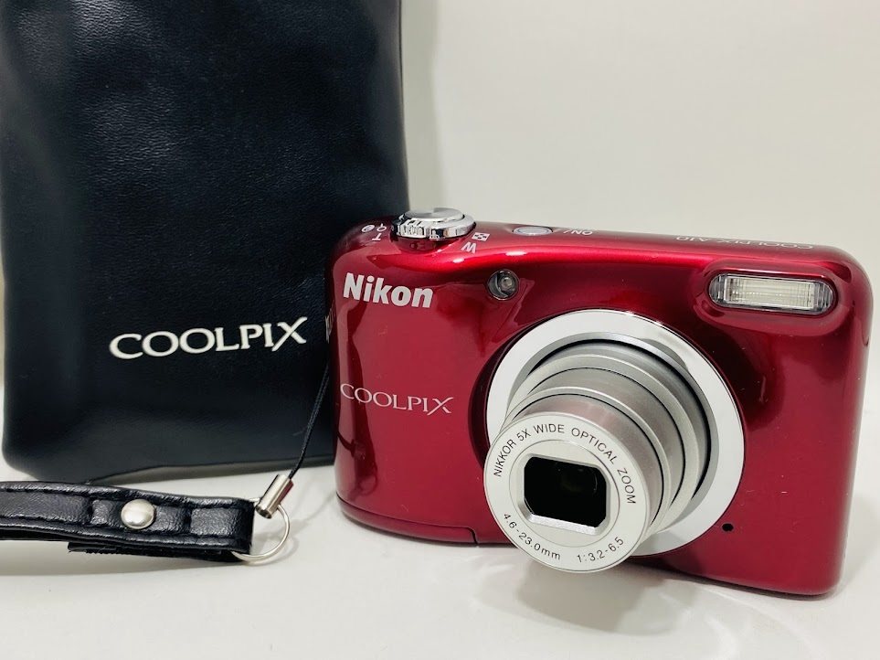 Nikon COOLPIX A10 レッド 単3電池式　ニコン　　デジタルカメラ Amazon | Nikon デジタルカメラ COOLPIX A10 レッド 光学5倍